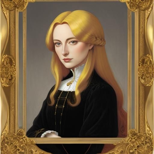 Golden Haired Lady