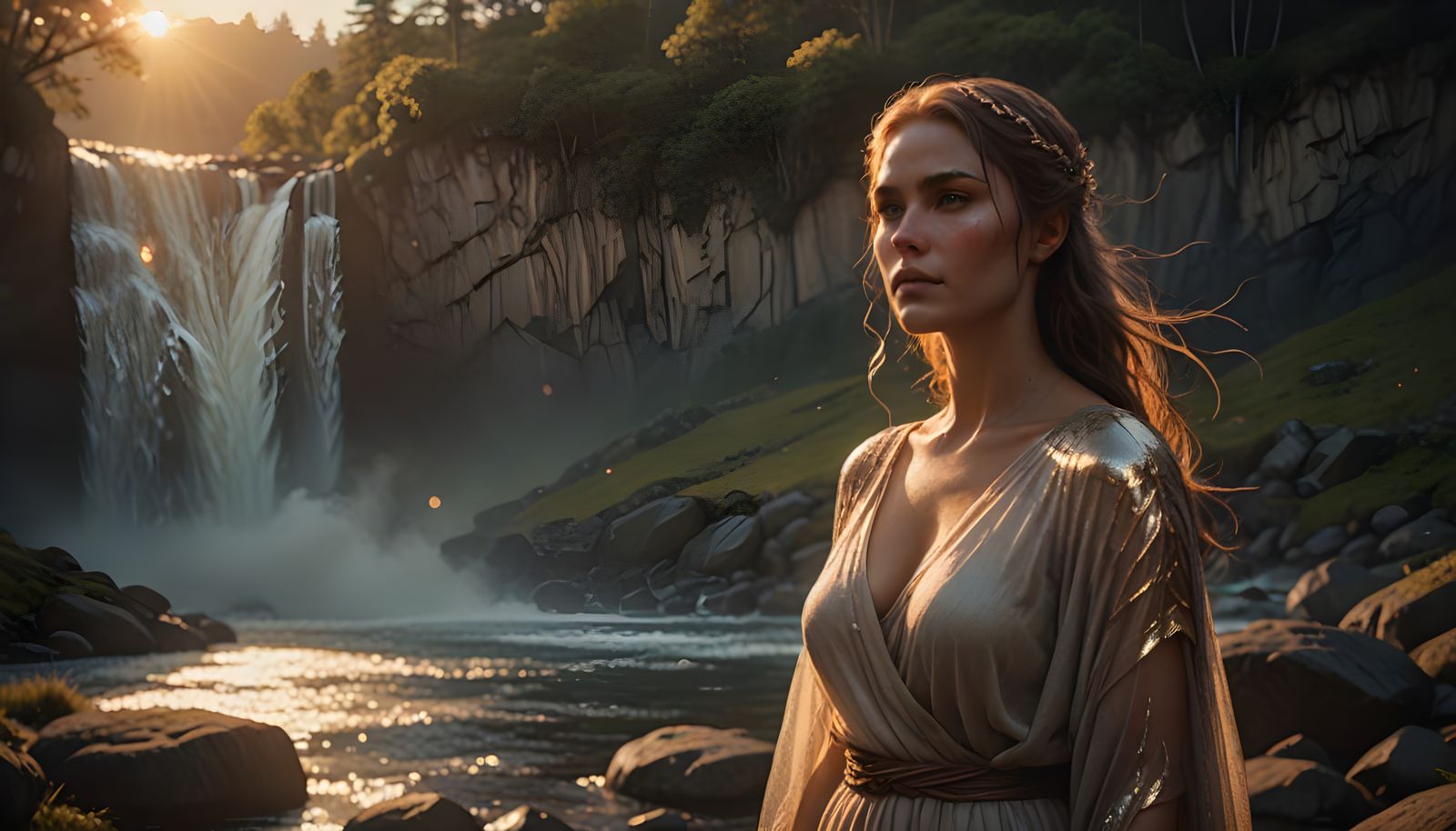 Nordthra Fantasy Realism of a Longing Woman