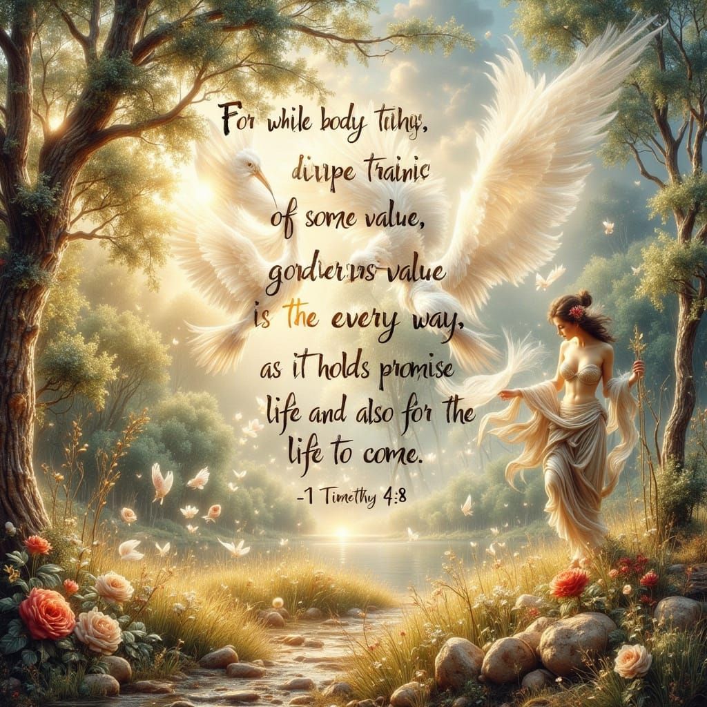 Ethereal Woman in Dreamy, Exquisite Flux