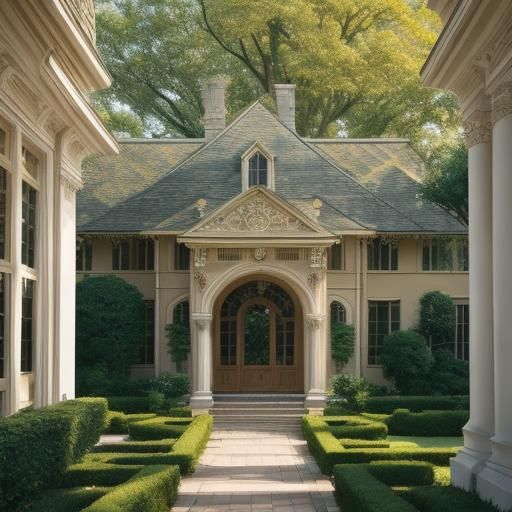 Elegant Classic Home in Serene Nature