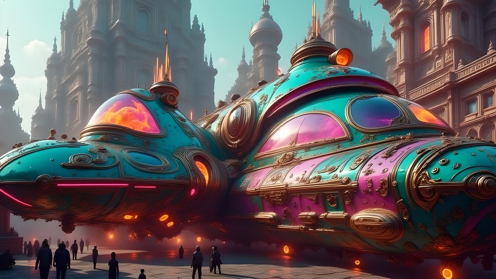 Extopika:  Midget Universe Class Ship