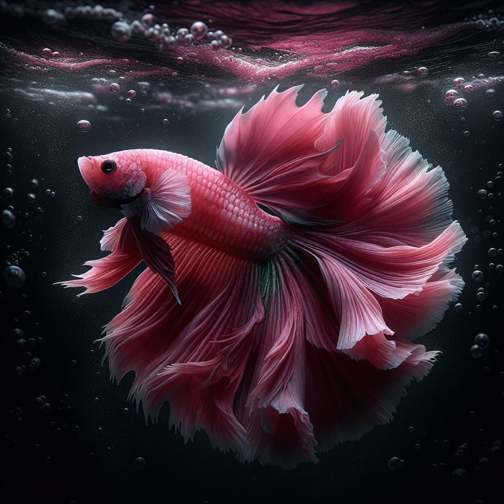 Pink Betta