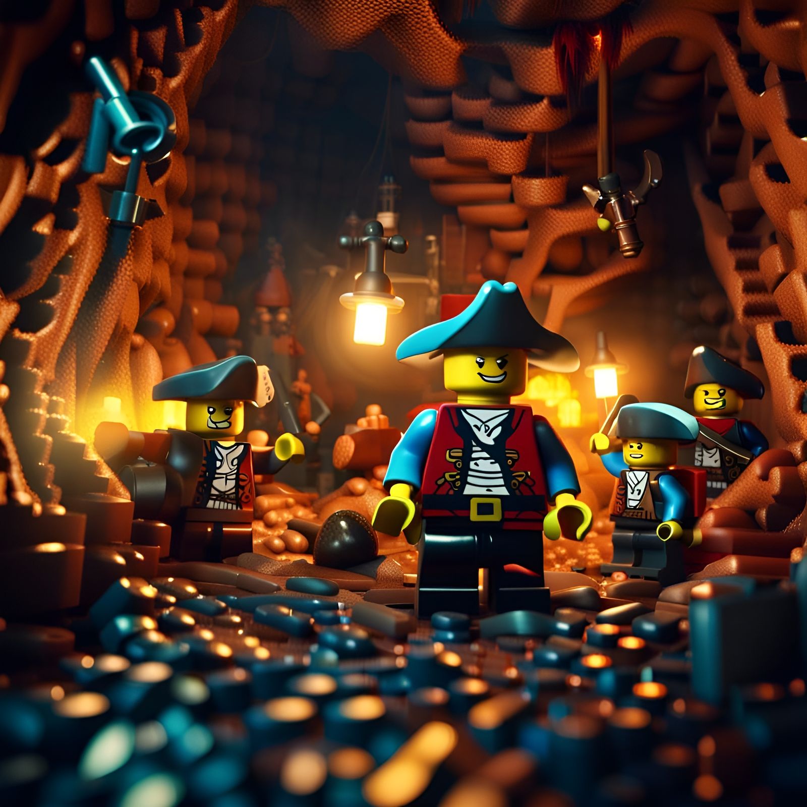 "Avast ye landlubbers!"