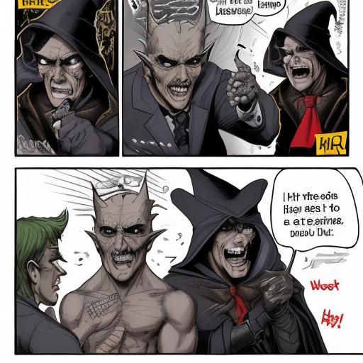 A sly nightmare tries to manipulate the Minder with flattery and promises of power.