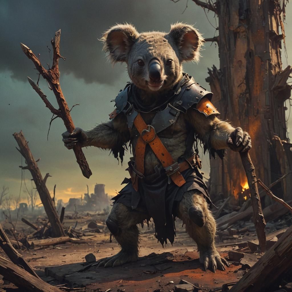 Koala-goblin. Survivor.