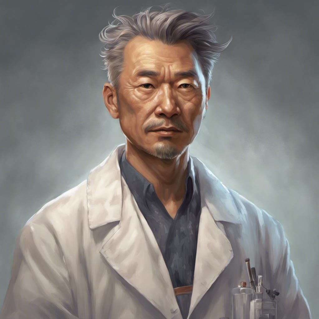 Surgeon Portrait in Hyperdetailed Digital Art Style