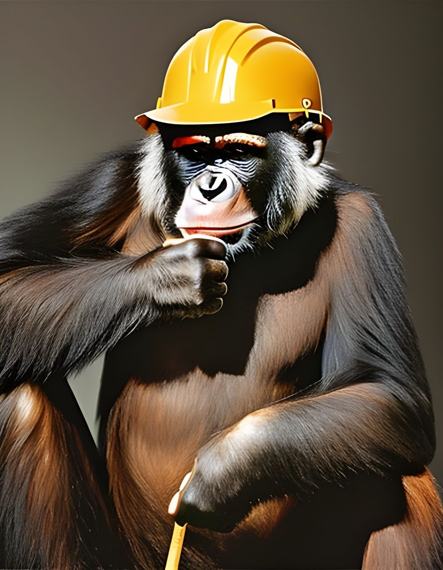 building inspector chimp