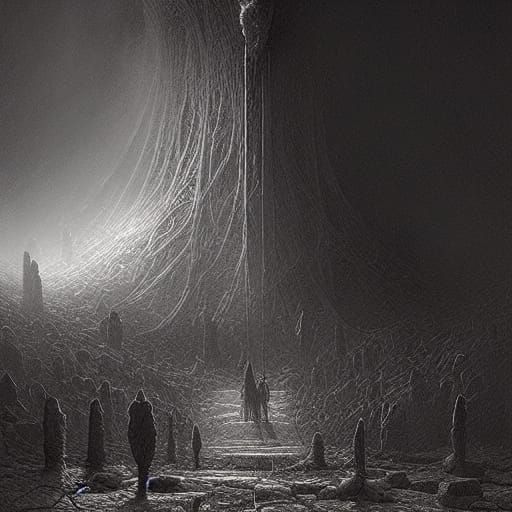 Eldritch Exit to Hell Concept Art