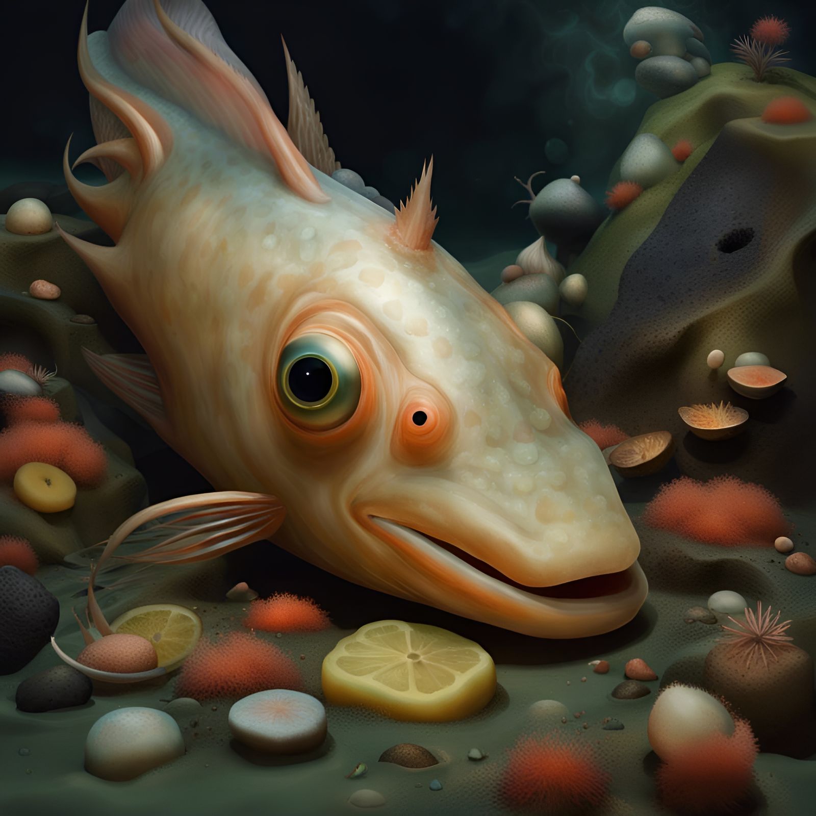 Detailed Japanese Painting in Hyperrealistic Style