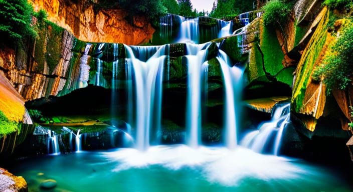 Majestic Waterfalls
