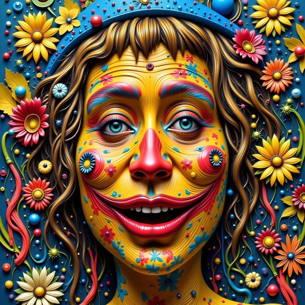 Whimsical Oompa Loompa Characters in a Colorful Candy Landsc...