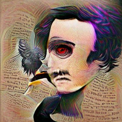 AI Image of Edgar Allan Poe