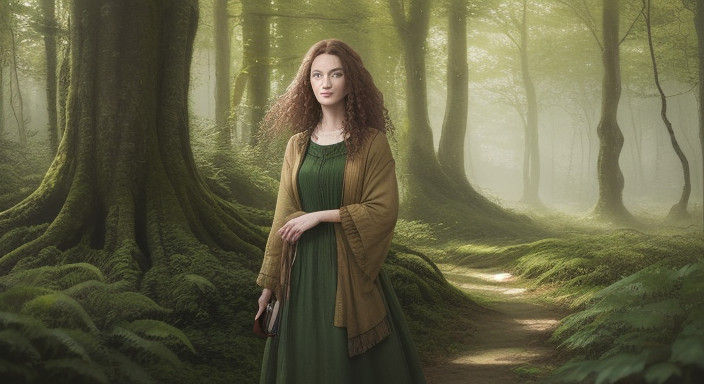 Surreal Watercolor Whimsy in Earthy Tones