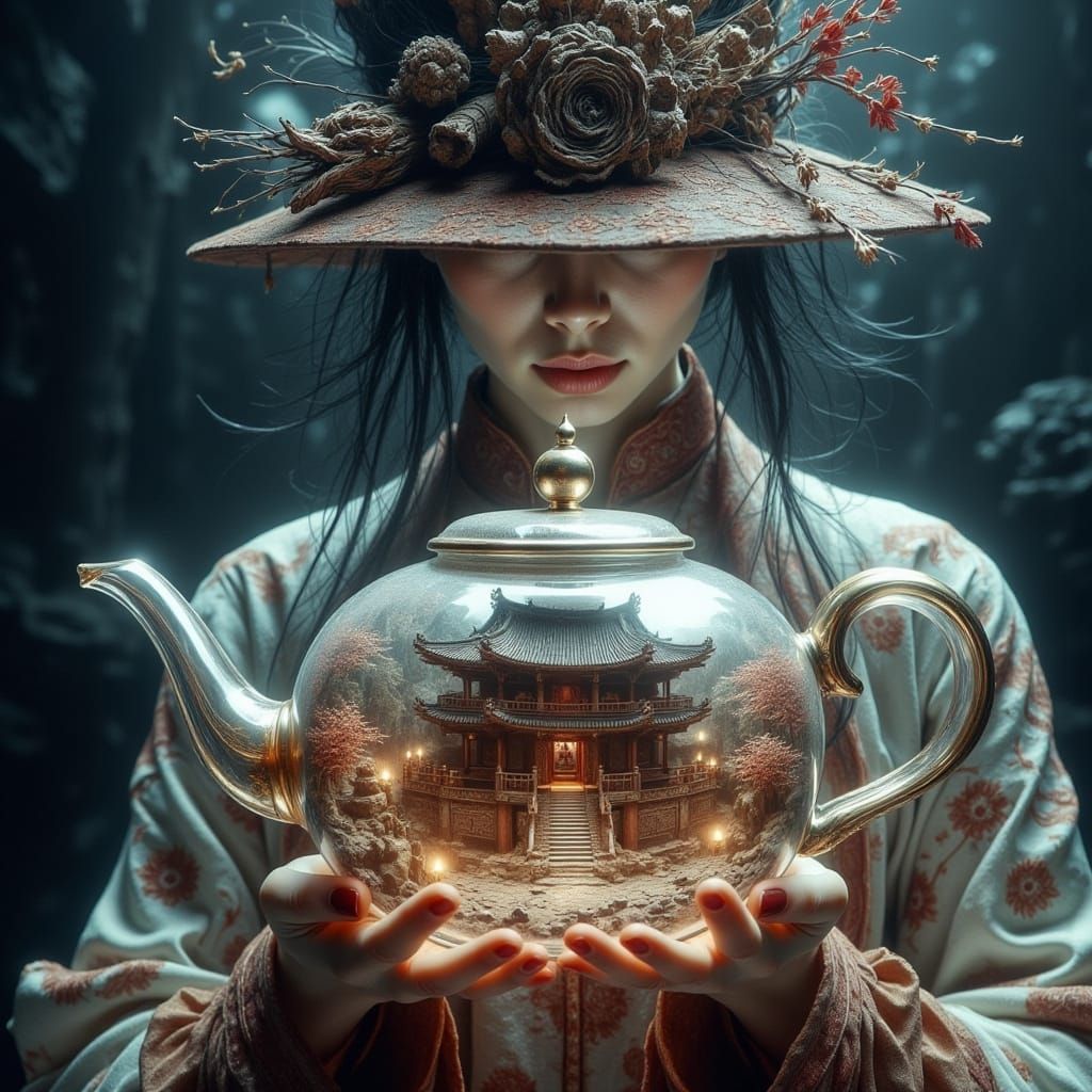 Story tales in a teapot