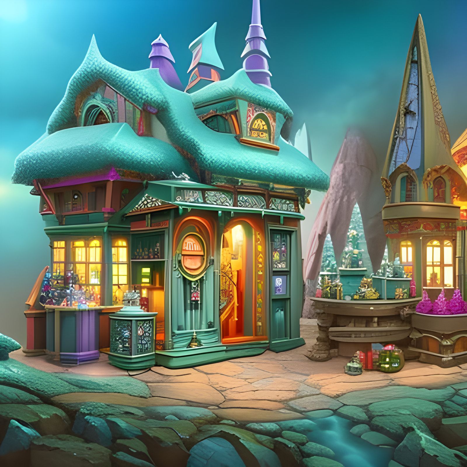 The Little Crystal Shop