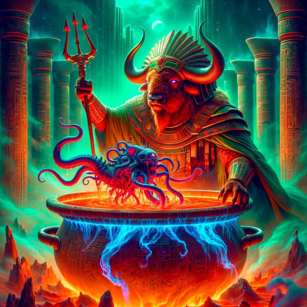 Warlock Bison Brings Phantom to Life in Ancient, Cinematic S...