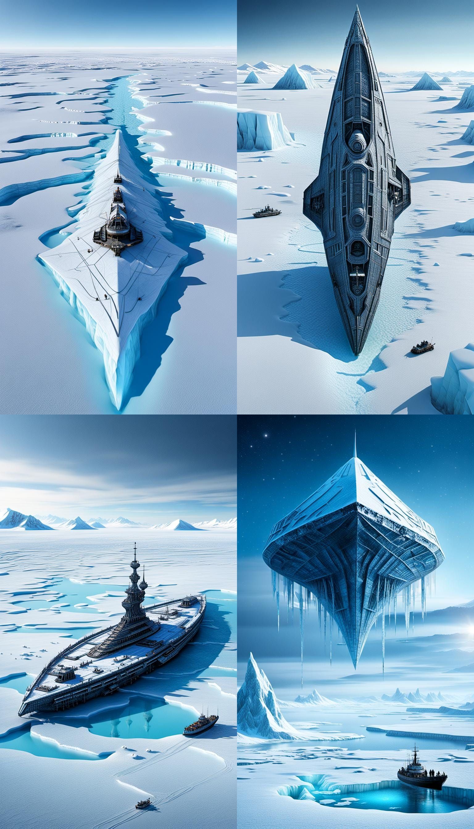 Ancient Alien Ship Discovery in Arctic Ice