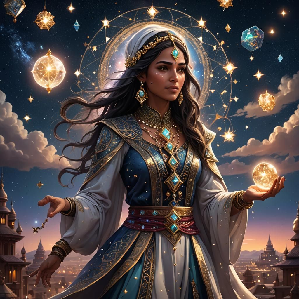 لا إله إلا الله محمد رسول الله Beautiful Sufi Woman Bejeweled Alchemist