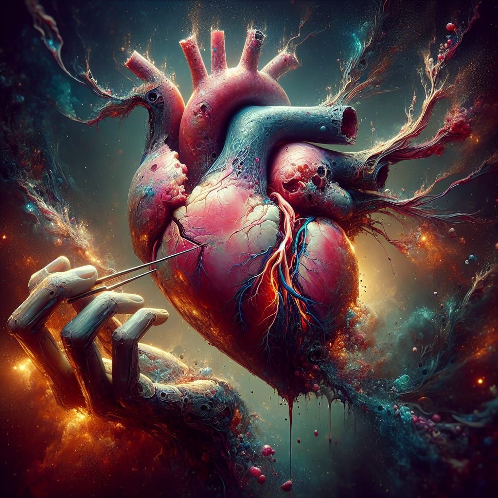 Heart Repair: Fantasy Concept Art in Deep Colors