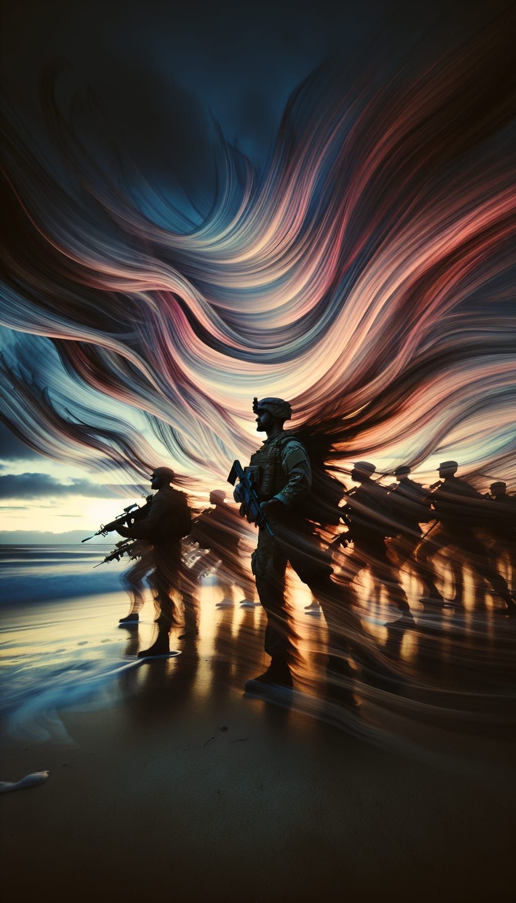 Dreamlike War Formation in Frenzied Motion