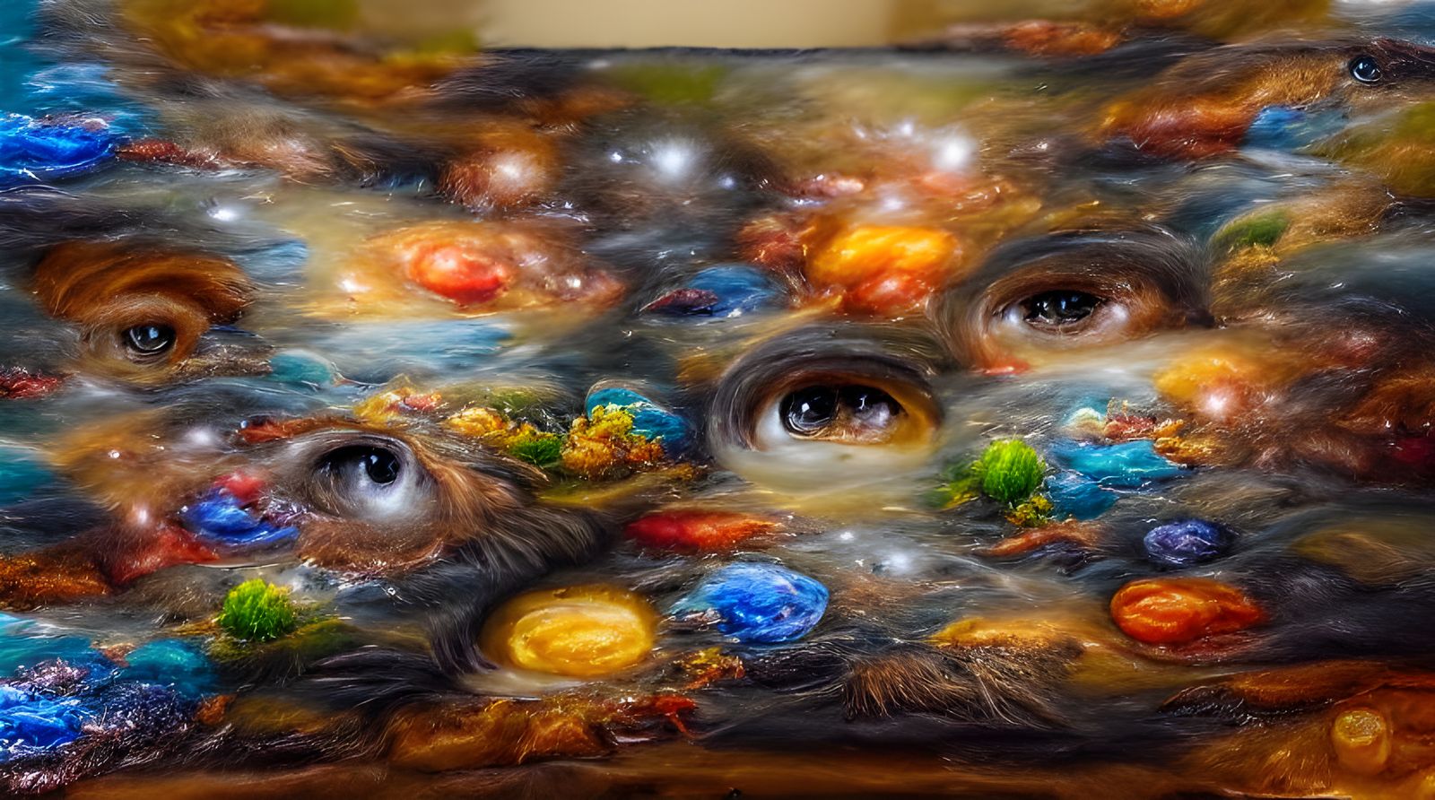 Cosmic Eye Gazing from the Universe