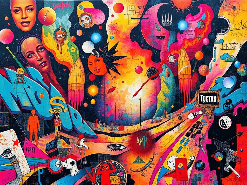 Vibrant Dreamscapes in Meticulous Detail