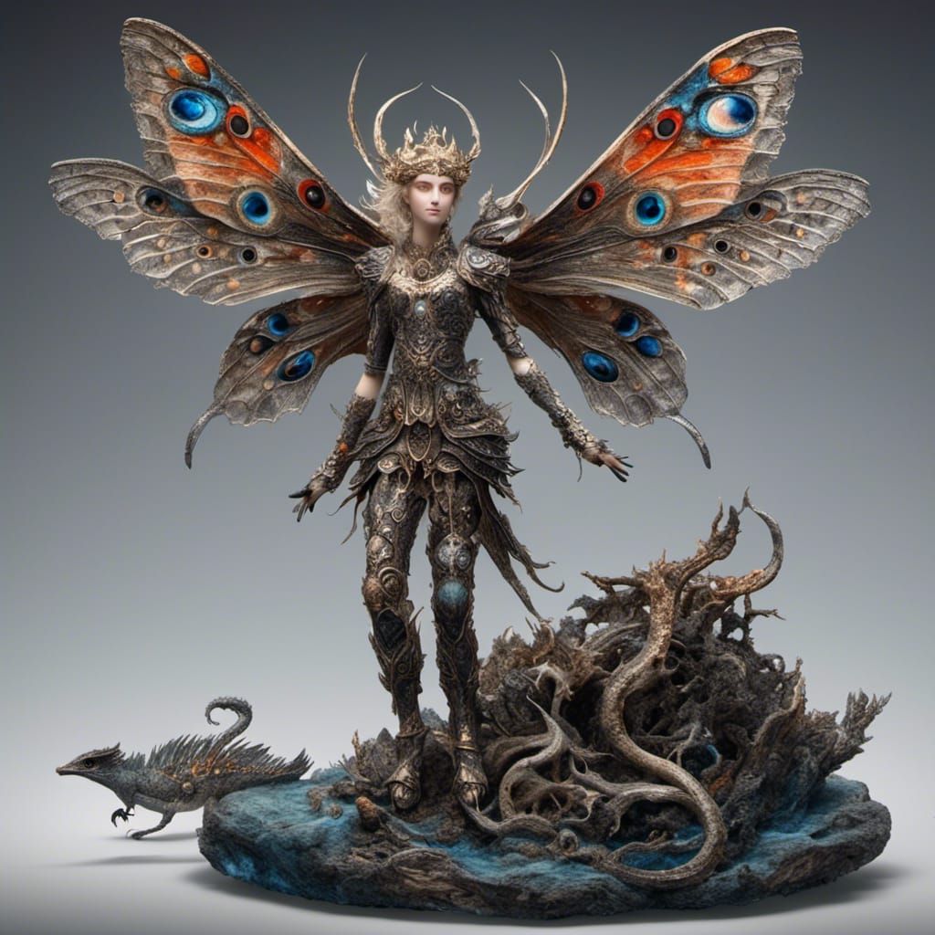 Androgynous Figure Exploring Gender Fluidity