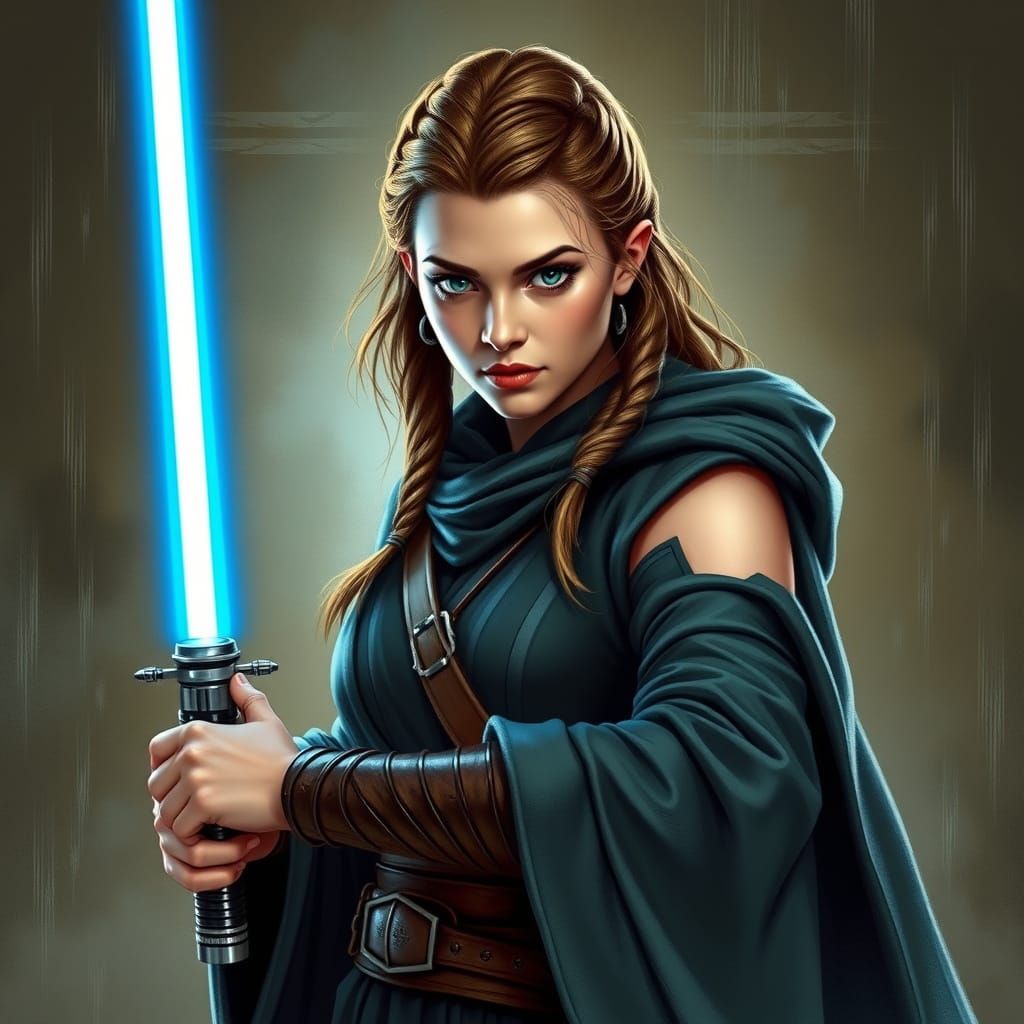 Xena: Warrior Princess as Jedi Master