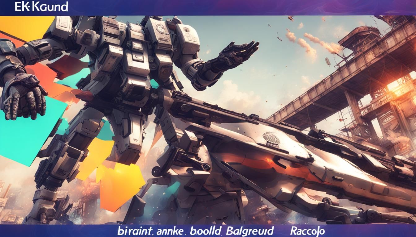 Mech Eclipse Rail Gun: Detailed Matte Painting