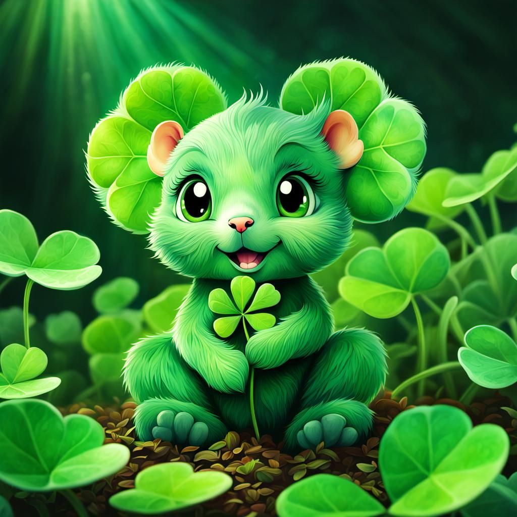 Lucky Creature Plants Four Leaf Clovers