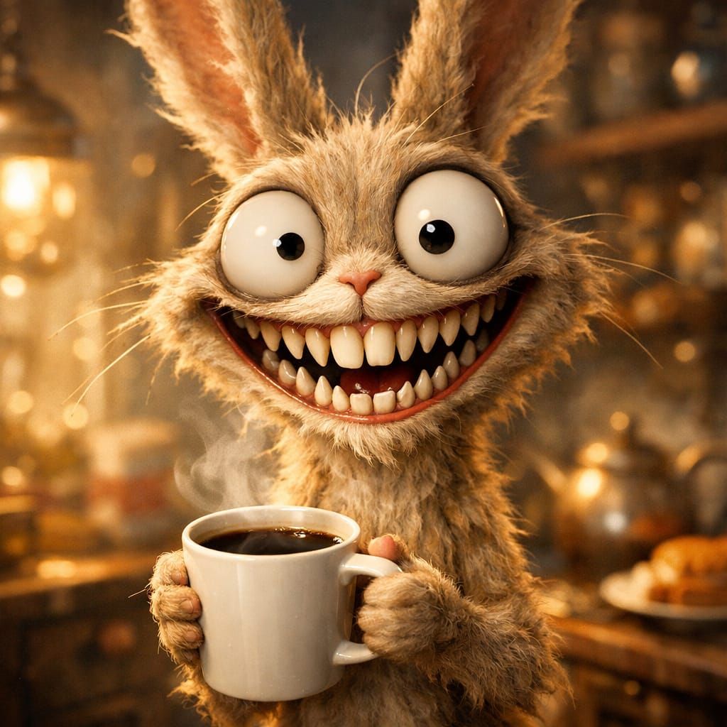 I don't have a problem with coffee, I have a problem without coffee