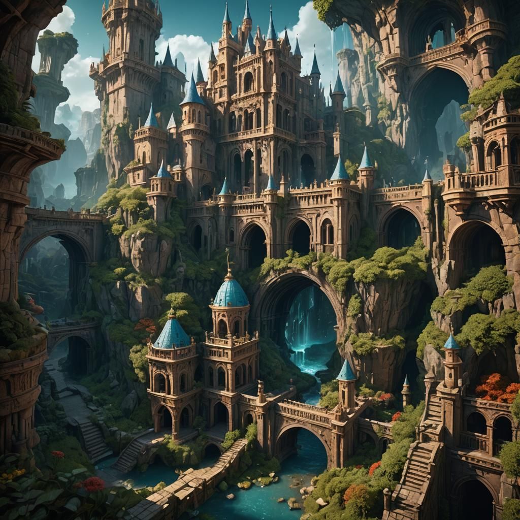 Fantastical Magical Beings in Detailed Digital Art