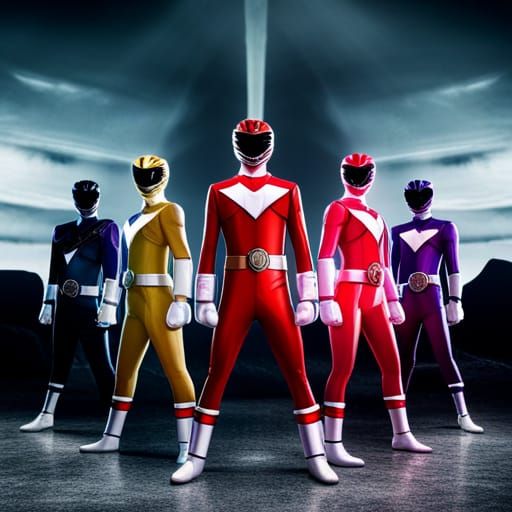 Hyperrealistic Power Rangers Legacy: A Cinematic Vision