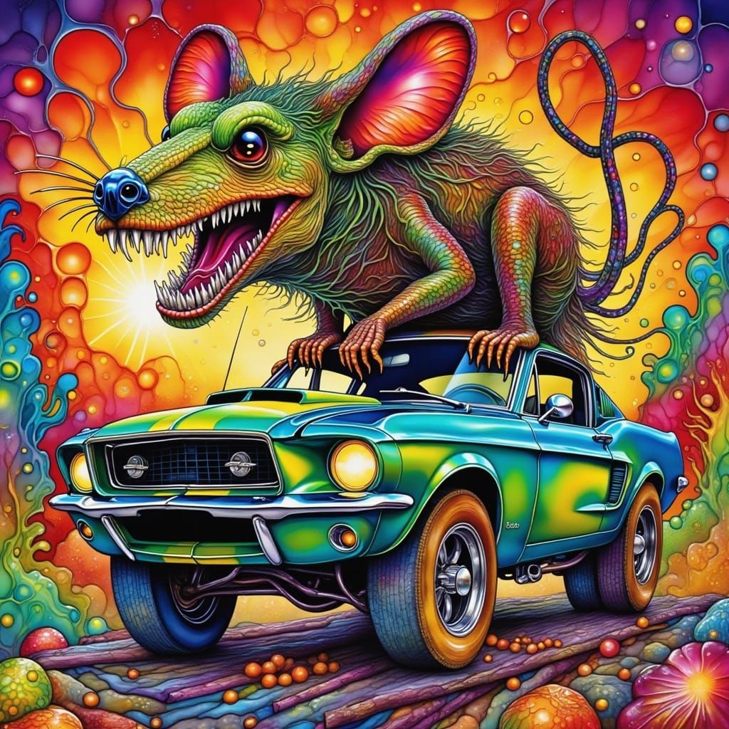 Rat Fink Art