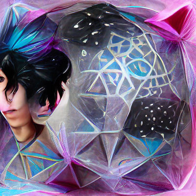 Tatriel Portrait with Metatron's Cube