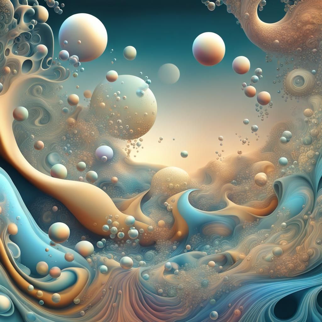 Cosmic World of Bubbles and Fantastical Creatures