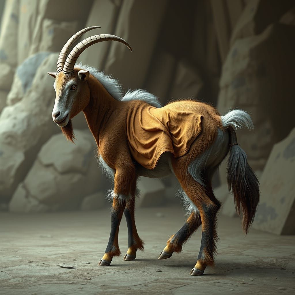 Fantasy Hybrid Woman in Detailed Matte Painting Style