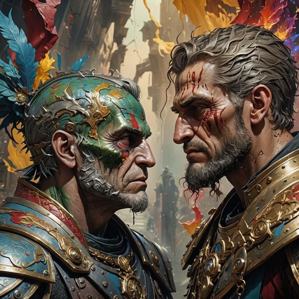 Crispus Tapka Meets the Honorable Gluth in Hyperrealistic Co...