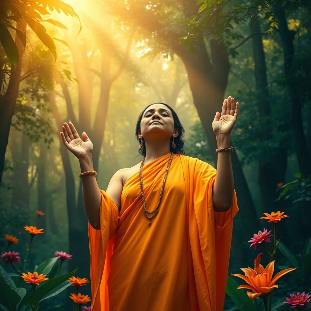 Gayatri Mantra: 
" Om Bhur Bhuvaḥ Suvaha
Tat-savitur Vareñya...