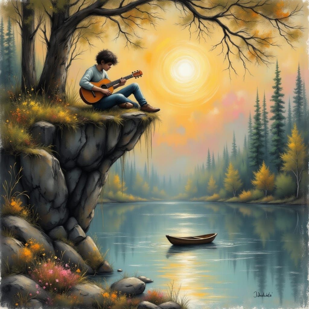 <lora:cnewby dry brush:1.0> <lora:Chalk Reproduction:1.0> <l...