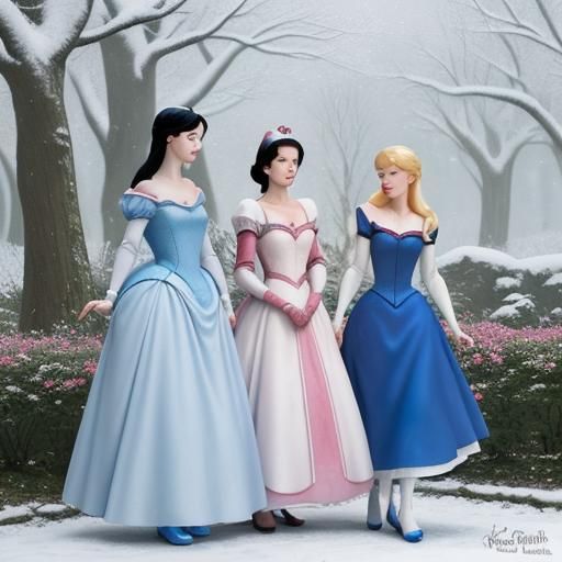 Disney Style: Snow White, Cinderella, Briar Rose