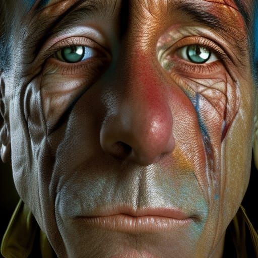 Cosmic Iris Eyeball: Hyperrealistic Octane Render