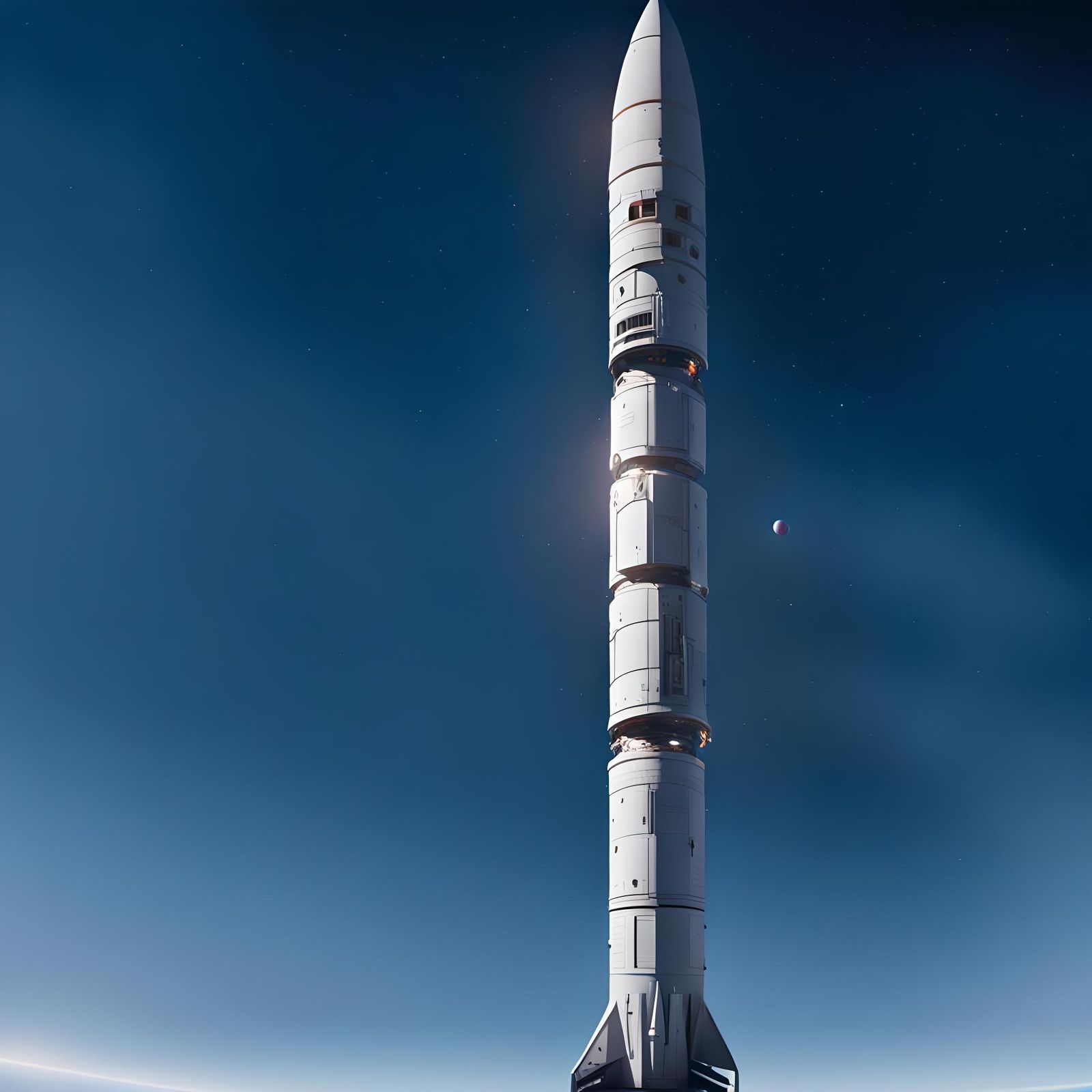 Vibrant Space Comic Book Art