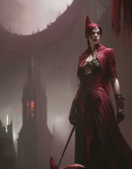 Cats in Hats: Dark Fantasy Digital Art