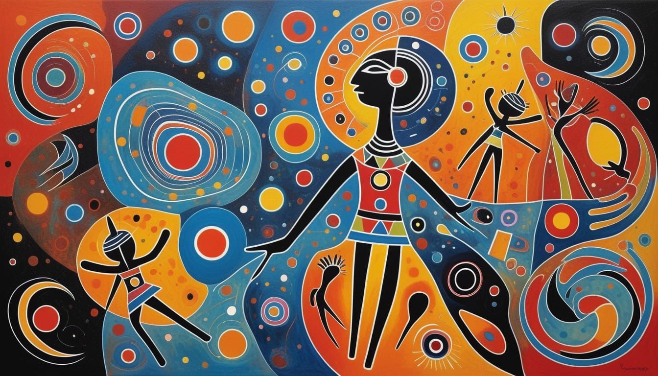 Yingarna with her Children