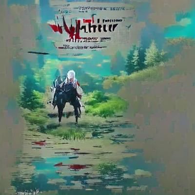 Geralt of Rivia: The Witcher in Anime Style