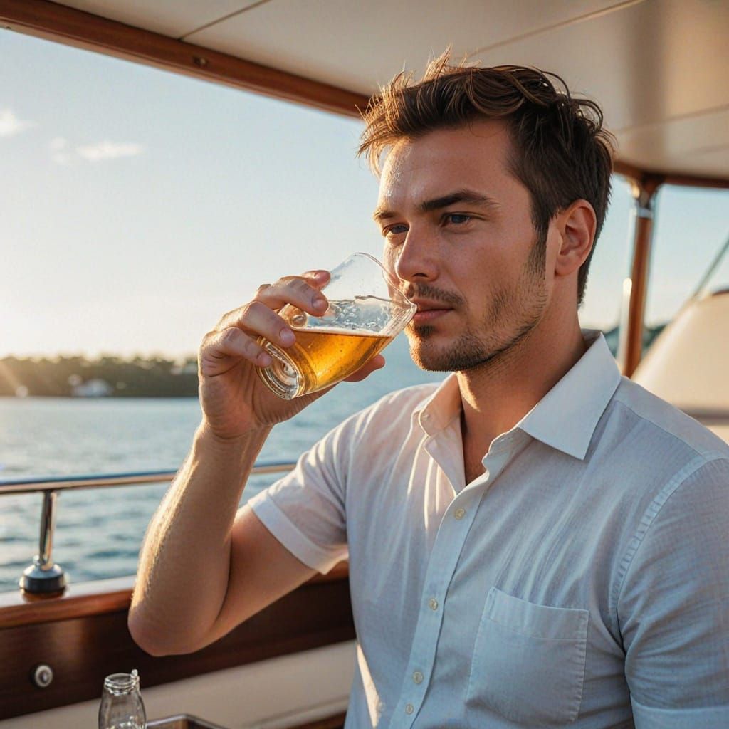 Luxury Yacht Life in Tropical Paradise