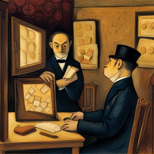 Mouse and Cheese: Renaissance Meets Grotesque