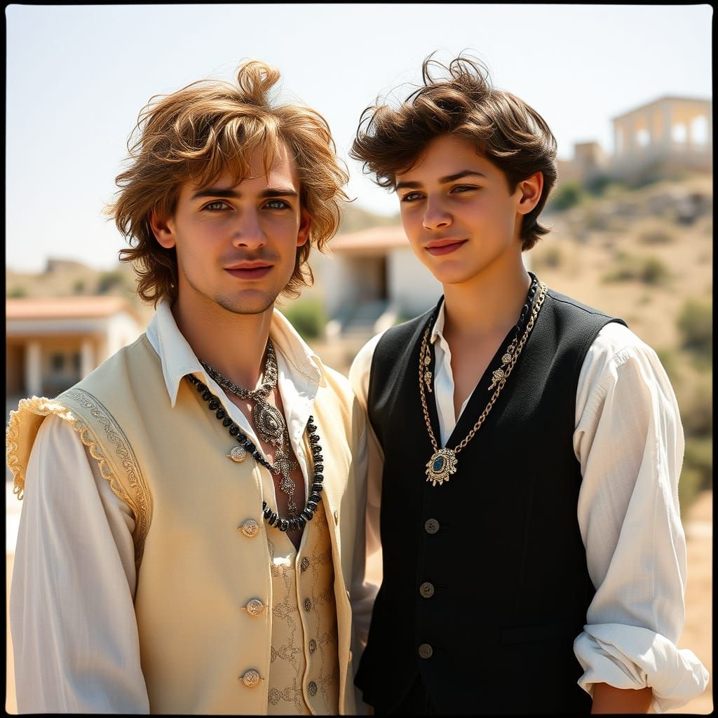 Lord Byron and Nicolo Giraud: A Cinematic Portrait