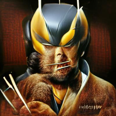 Wolverine Digital Comic Book Art